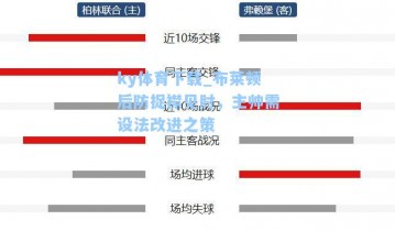 ky体育下载_布莱顿后防捉襟见肘，主帅需设法改进之策